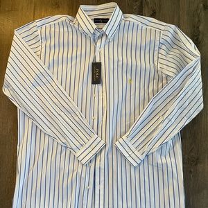 NWT Ralph Lauren Striped Dress Shirt 👔